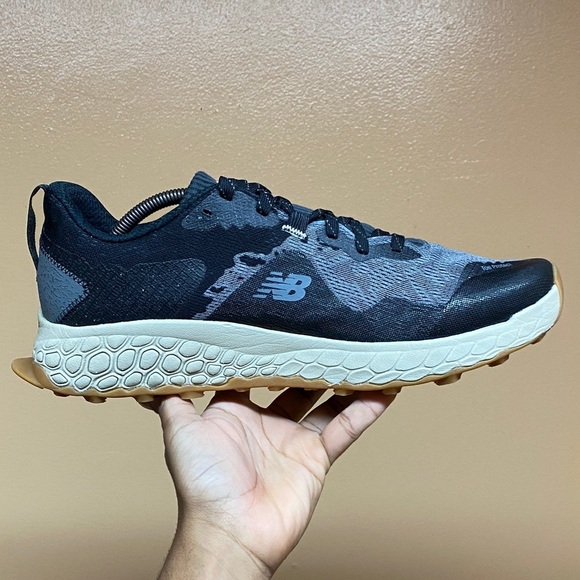 New Balance Fresh Foam X Hierro V7 Trail Running Sneakers “Magnet Castlerock” - Picture 9 of 17